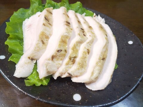 【低温調理】クミン香るサラダチキン